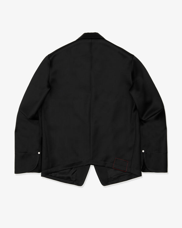 JUNYA WATANABE MAN - Wool Serge X Cupra Silk Satin Facing Levi's W-Name Jackets - (Black)