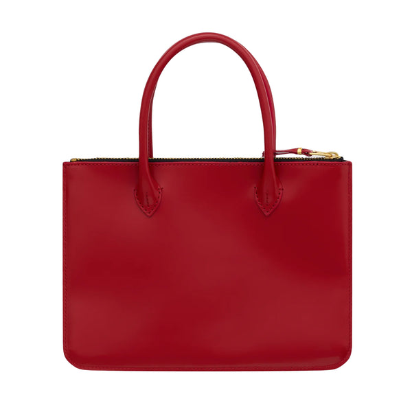 CDG WALLET - Zip Large Pouch With Handle - (Red)