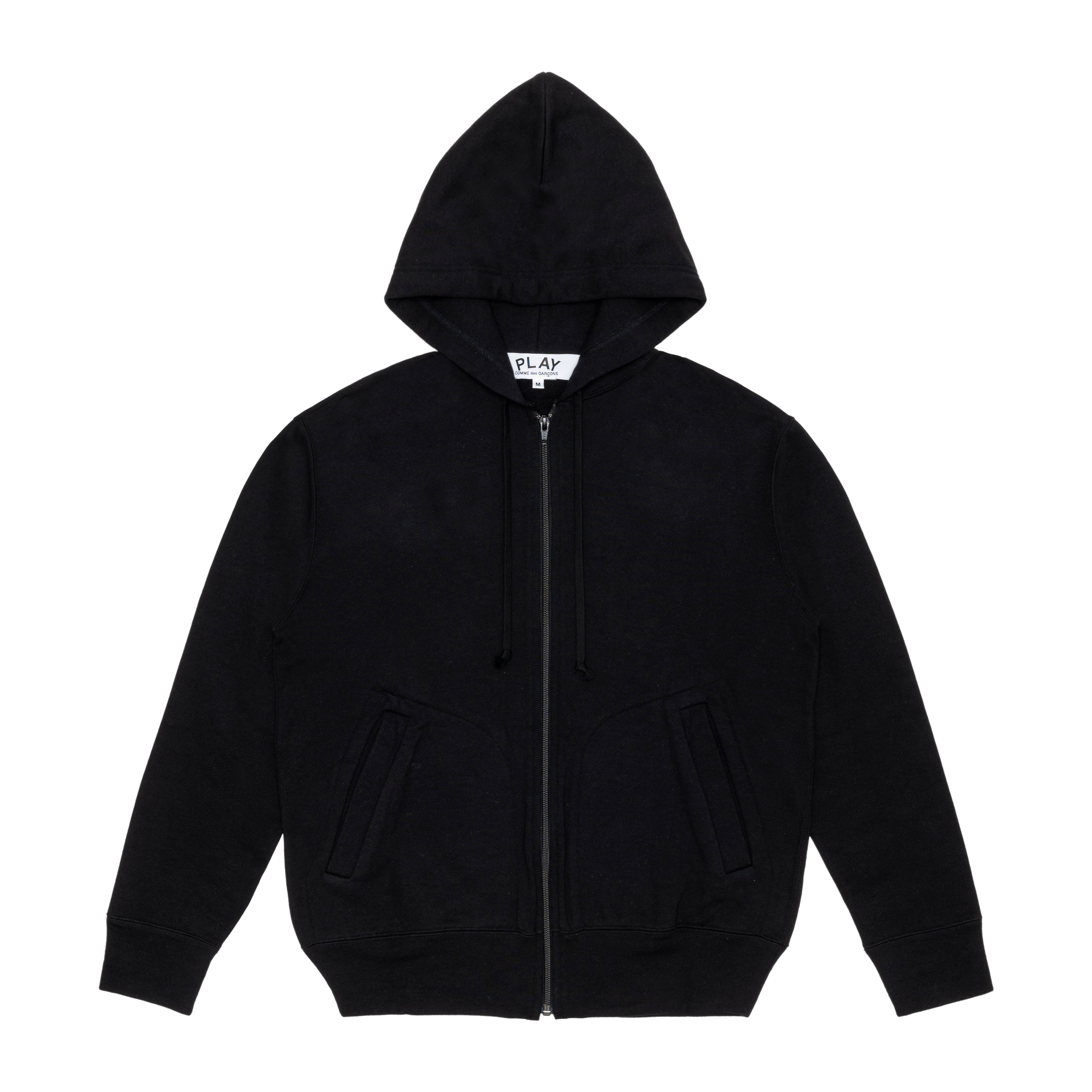 Comme des buy Garcons Play Zip up Hoodie