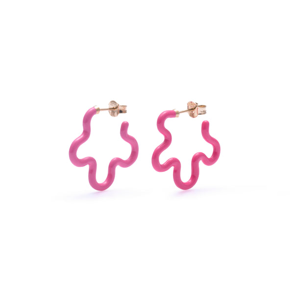 BEA BONGIASCA - Two Tone A.Flower Earrings - (Cc14)