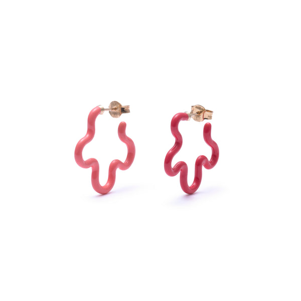 BEA BONGIASCA - Two Tone A.Flower Earrings - (Cc2)