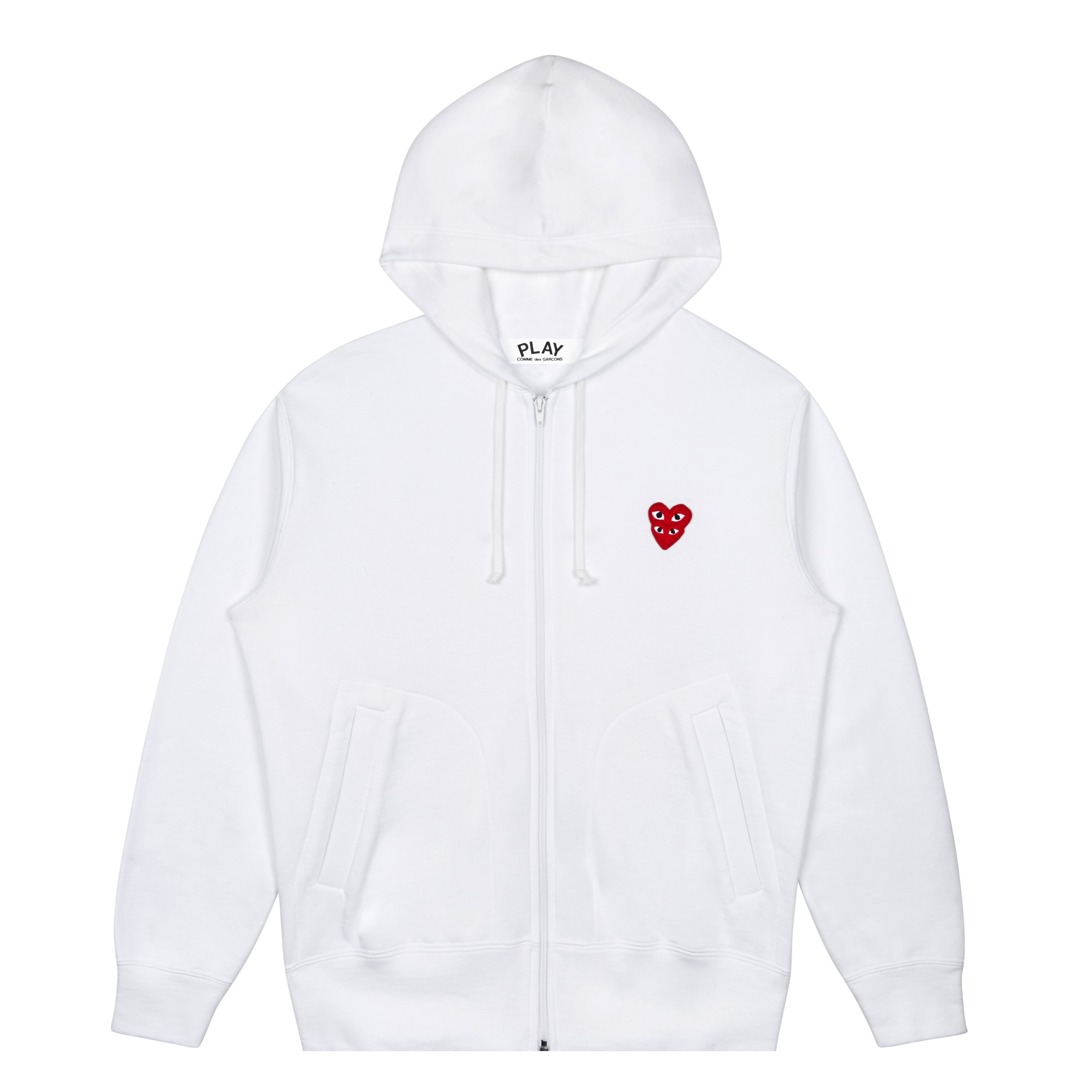 Comme des garcons play women's pullover hoodie best sale