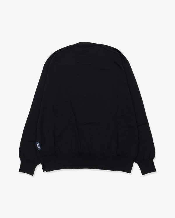 COMME des GARCONS HOMME - Worsted Wool Jersey - (Black)