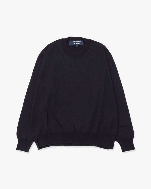 COMME des GARCONS HOMME - Worsted Wool Jersey - (Dark Navy)