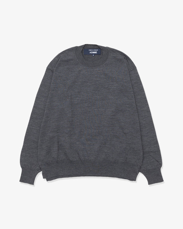 COMME des GARCONS HOMME - Worsted Wool Jersey - (Top Grey)