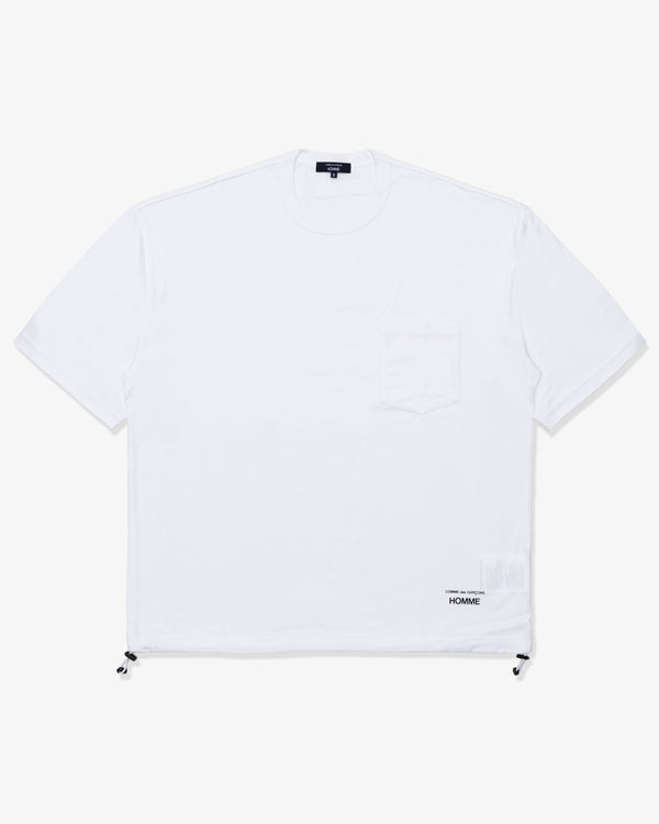 COMME des GARCONS HOMME - Cotton Jerseygarment Print - (White)