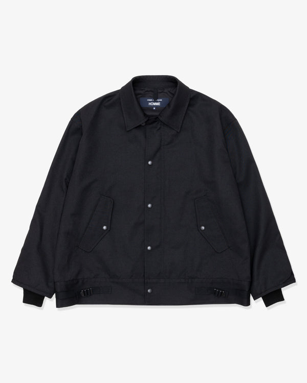COMME des GARCONS HOMME - Wool Polyester Twill - (Black)