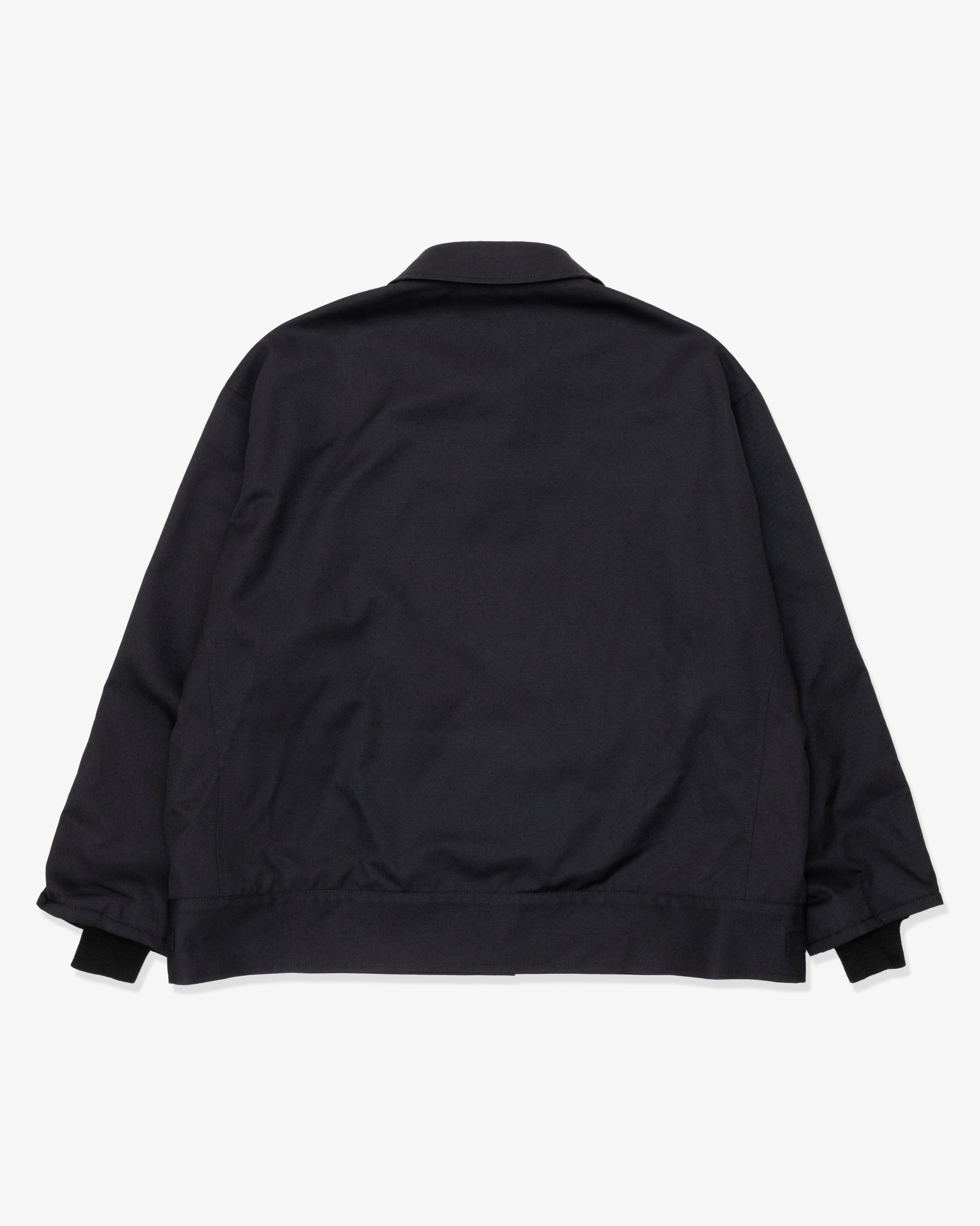 97AW COMME des GARCONS HOMME ウール スイングトップ COMME des GARCONS HOMME: Wool Polyester Twill (Black) | DSMG E-SHOP
