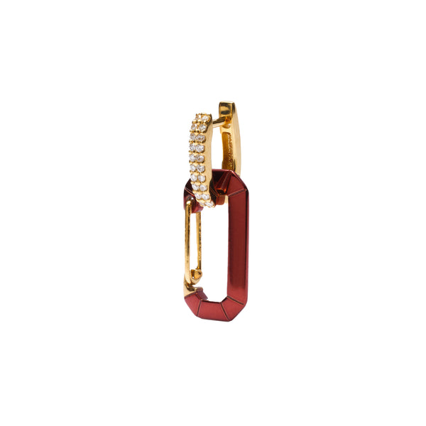 EERA - Chiara Earring Small Brown - (Yg)