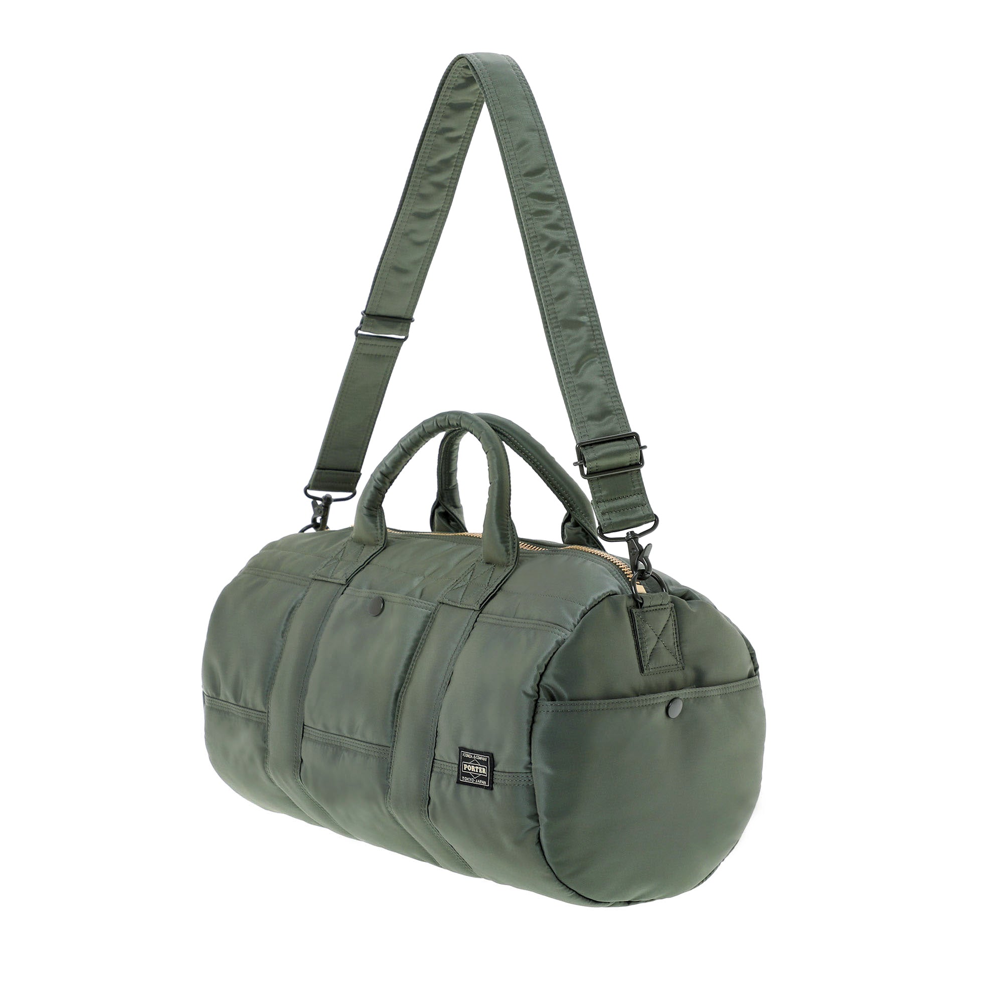 希少色 廃盤porter ポーター ドラムバッグ　タンカー　カーキ ⭐️ポーター ⭐️ 希少色 廃盤 porter ドラムバッグ タンカー カーキ