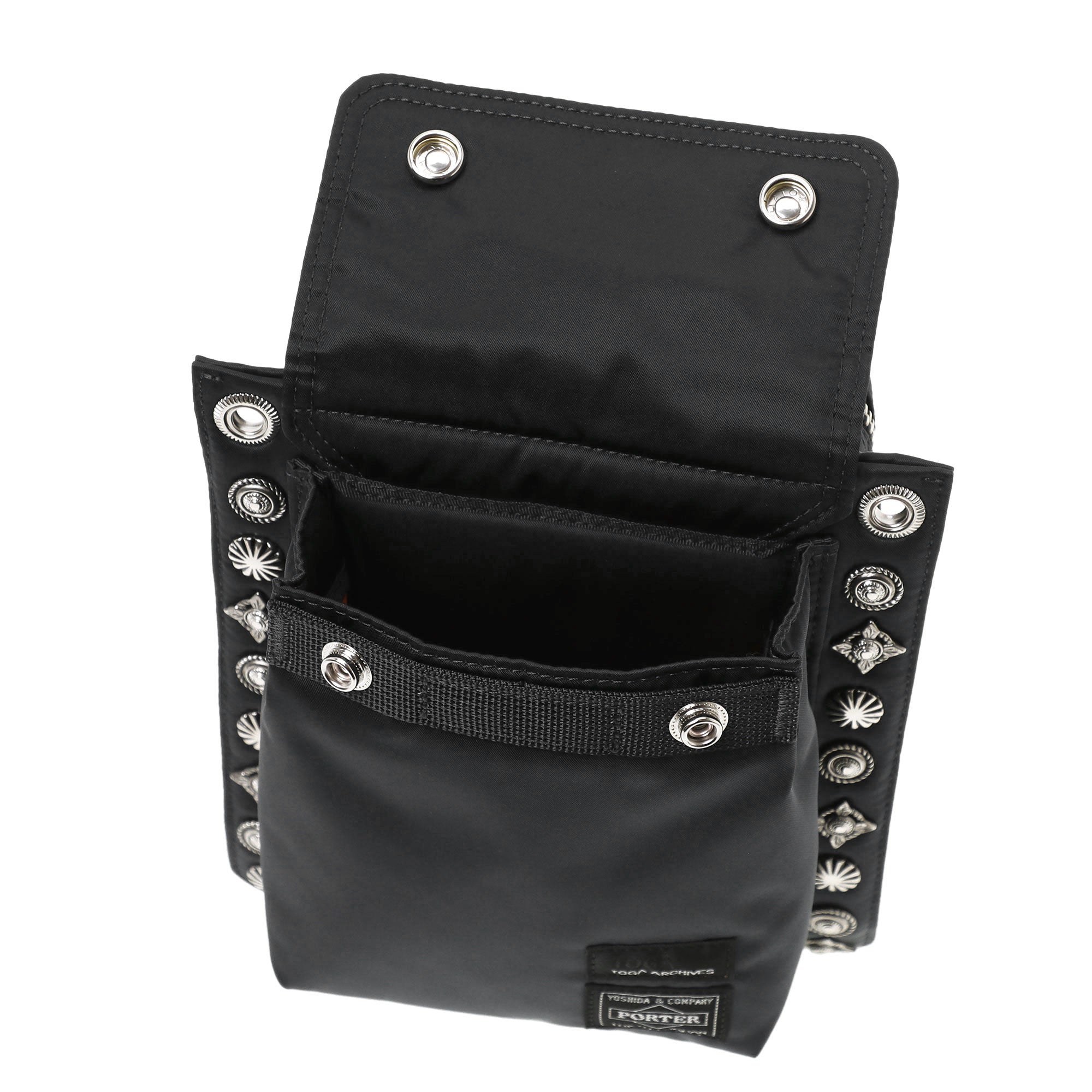 PORTER: Toga X Porter Shoulder Pouch (Black) | DSMG E-SHOP