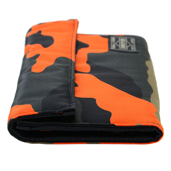 PORTER - Ps Camo Long Wallet - (Woodland Orange)