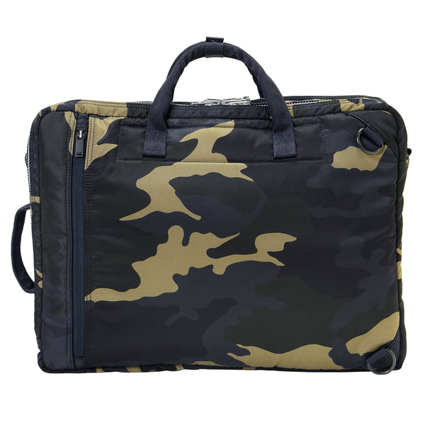 PORTER - Counter Shade 3Way Brief Case - (Woodland Khaki)