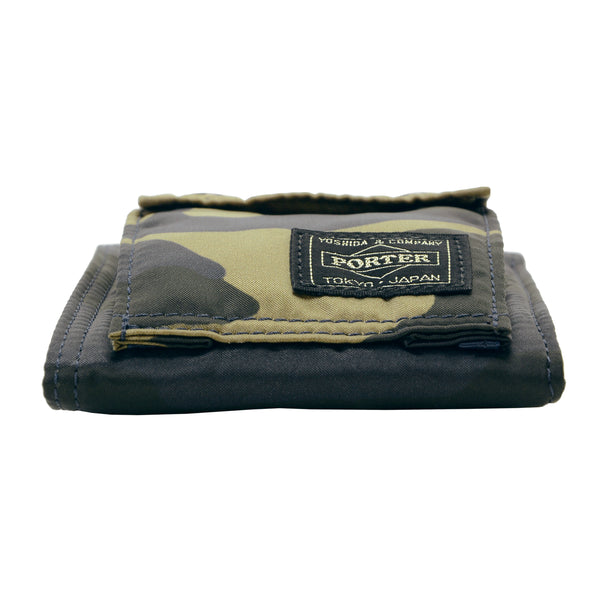 PORTER - Counter Shade Wallet - (Woodland Khaki)