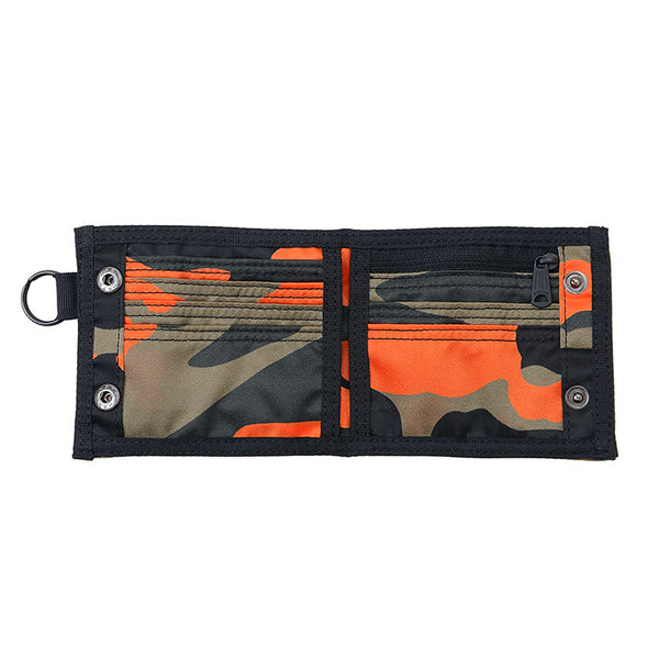PORTER - Ps Camo Wallet (S) - (Woodland Orange)