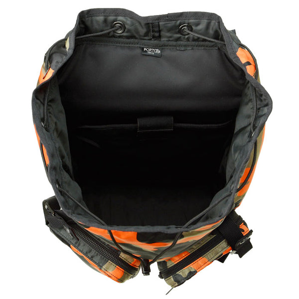 PORTER - Ps Camo Backpack - (Woodland Orange)