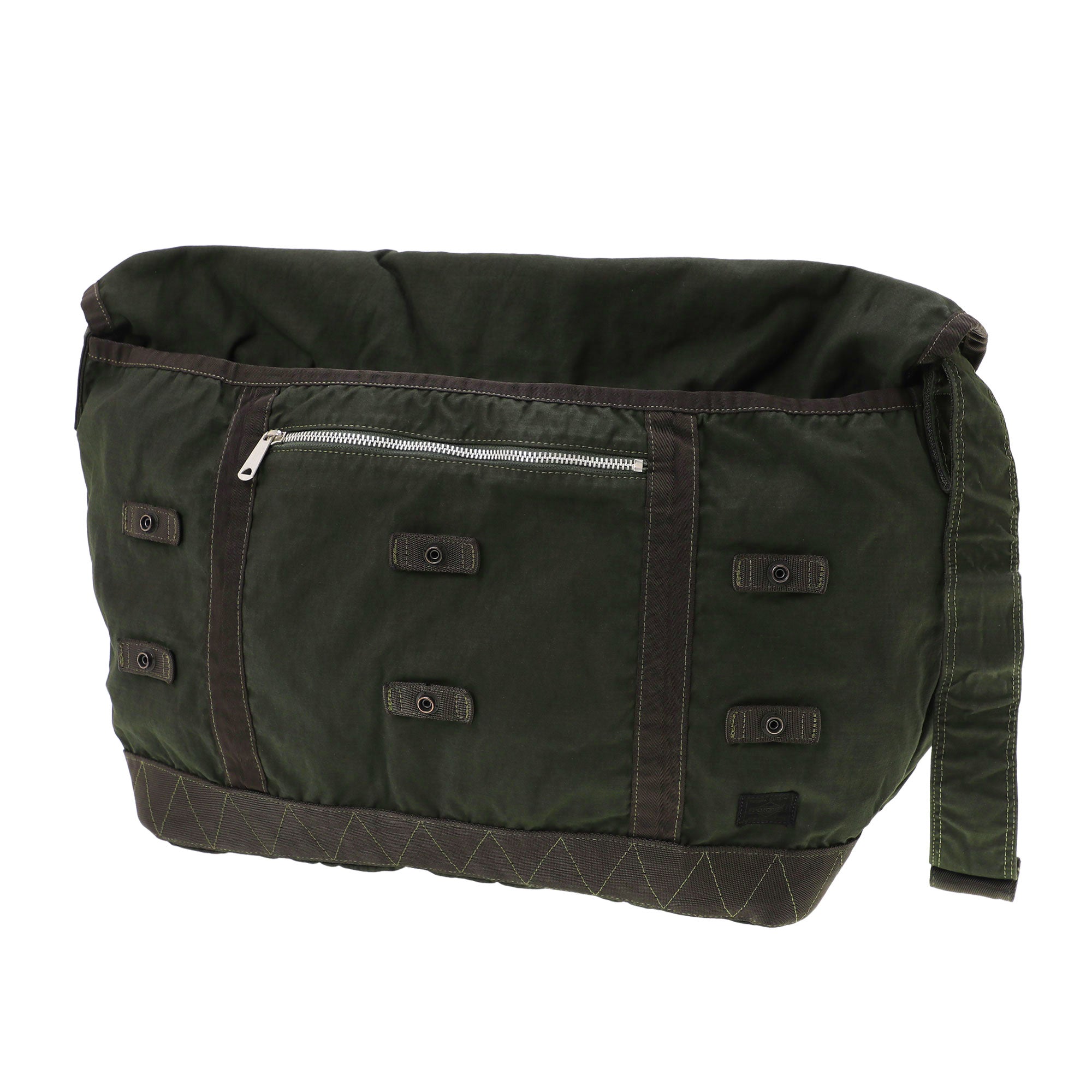 PORTER - Crag Messengerbag(L) - (Olive) – DSMG E-SHOP