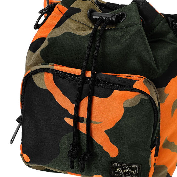 PORTER: Ps Camo Balloonsac (Woodland Orange) | DSMG E-SHOP