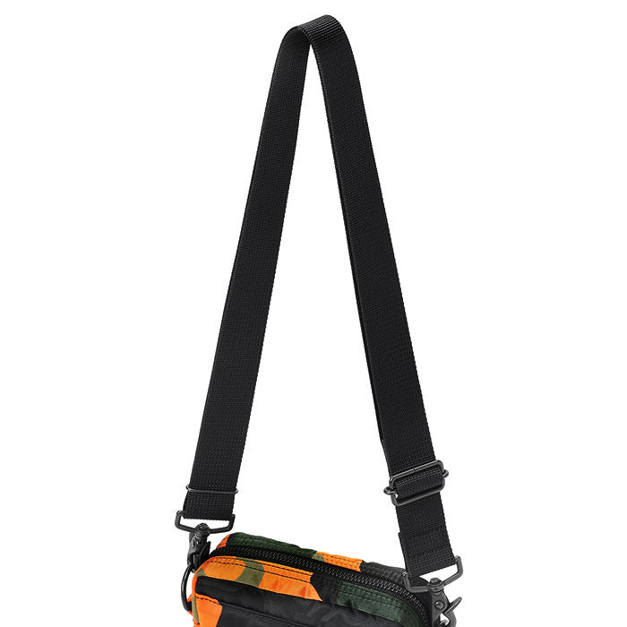 PORTER - Ps Camo Vertical Shoulder Bag - (Woodland Orange) view 7