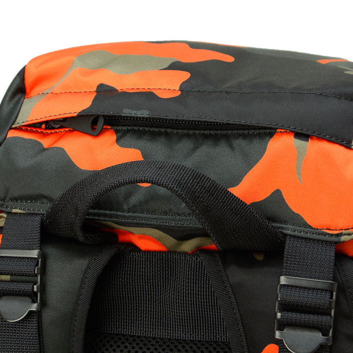 PORTER - Ps Camo Backpack - (Woodland Orange) view 7