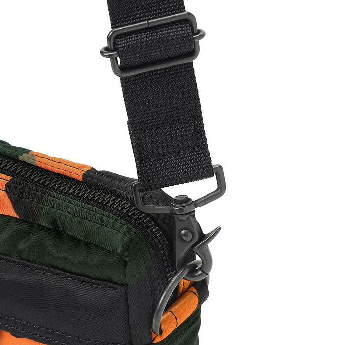 PORTER - Ps Camo Vertical Shoulder Bag - (Woodland Orange) view 8