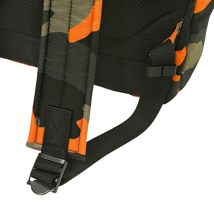 PORTER - Ps Camo Day Pack - (Woodland Orange) view 7