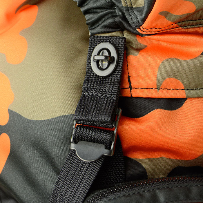 PORTER: Ps Camo Backpack (Woodland Orange) | DSMG E-SHOP