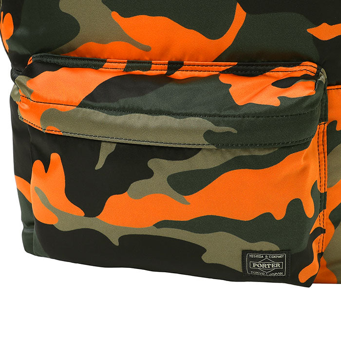 PORTER - Ps Camo Day Pack - (Woodland Orange) view 11
