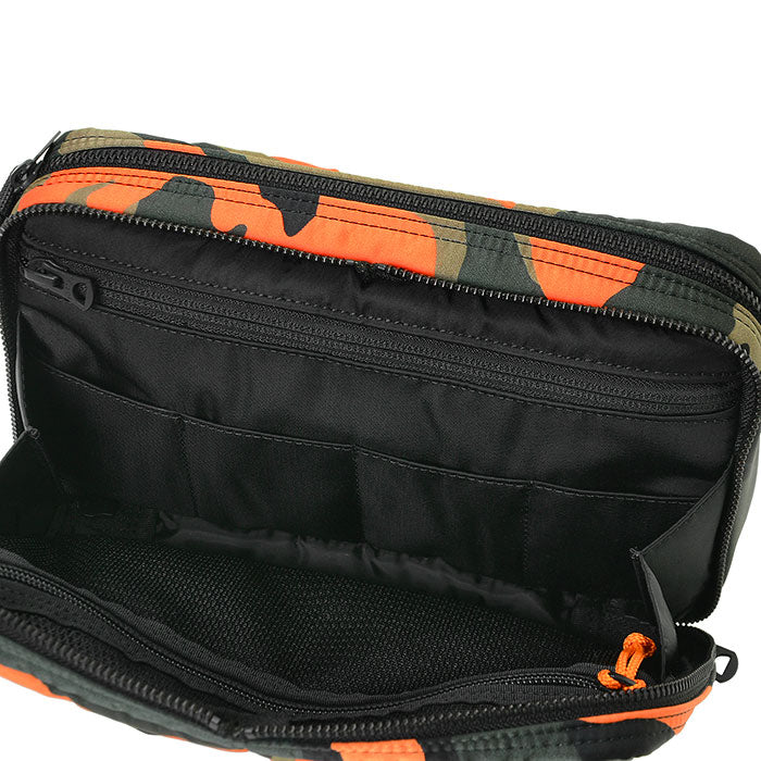 PORTER: Ps Camo 2Way Shoulder Bag (Woodland Orange) | DSMG E-SHOP
