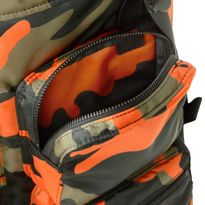 PORTER: Ps Camo Backpack (Woodland Orange) | DSMG E-SHOP