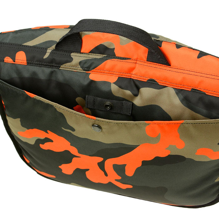PORTER - Ps Camo Shoulder Bag - (Woodland Orange) view 16