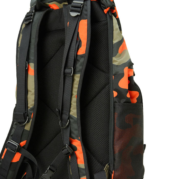 PORTER: Ps Camo Backpack (Woodland Orange) | DSMG E-SHOP