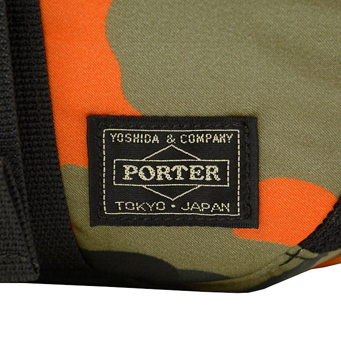 PORTER - Ps Camo Shoulder Bag - (Woodland Orange) view 21