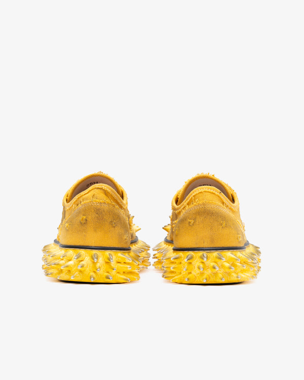 DOUBLET - Dirty Spike Toe Cap Canvas Sneaker - (Yellow)