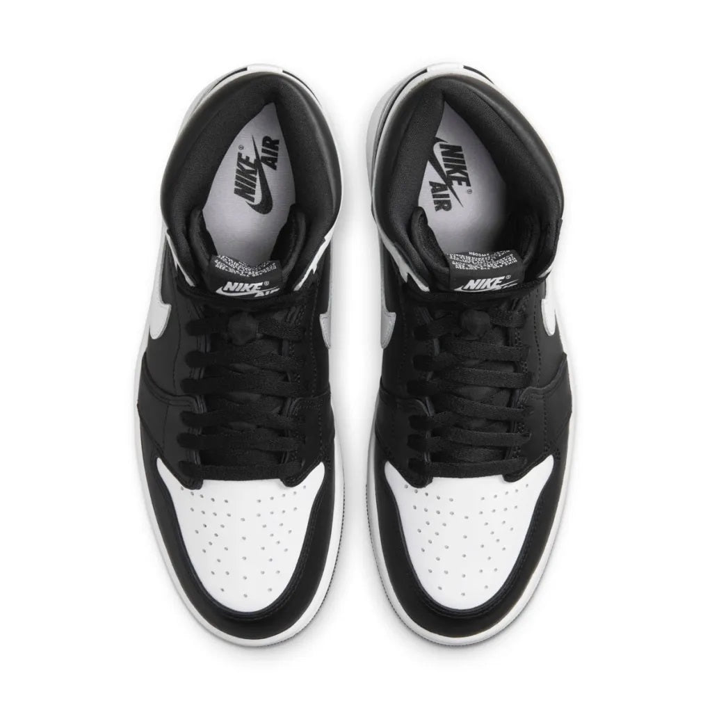 NIKE: Air Jordan 1 Retro High Og (Black/White-White) | DSMG E-SHOP