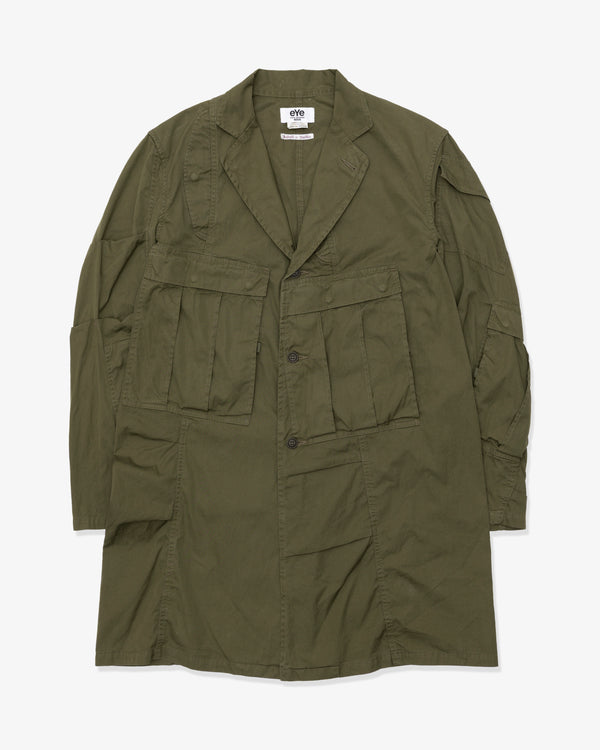 JUNYA WATANABE MAN - Cotton Nylon Oxford Needles W Name - (Khaki)