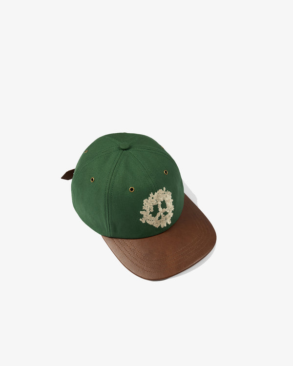 DENIM TEARS - Peace Wreath Cap - (Rifle Green)