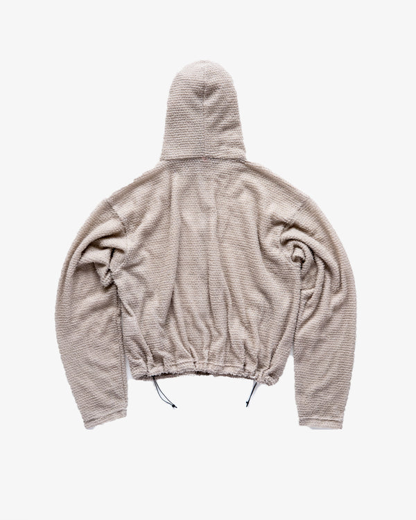 gnorda - Shag Zip Hoodie - (Moon)