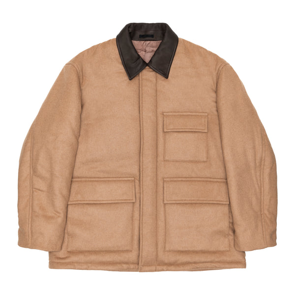 AURALEE - Baby Camel Padding Blouson - (Camel)