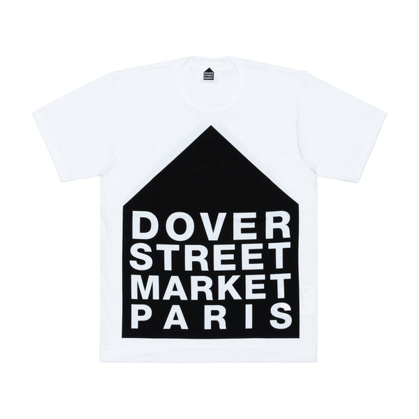 DOVER STREET MARKET - DSM PARIS COTTON JERSEY TEE 2 - (WHITE)