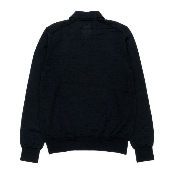 THE BEATLES CDG - One Point Knit Polo - (Black)