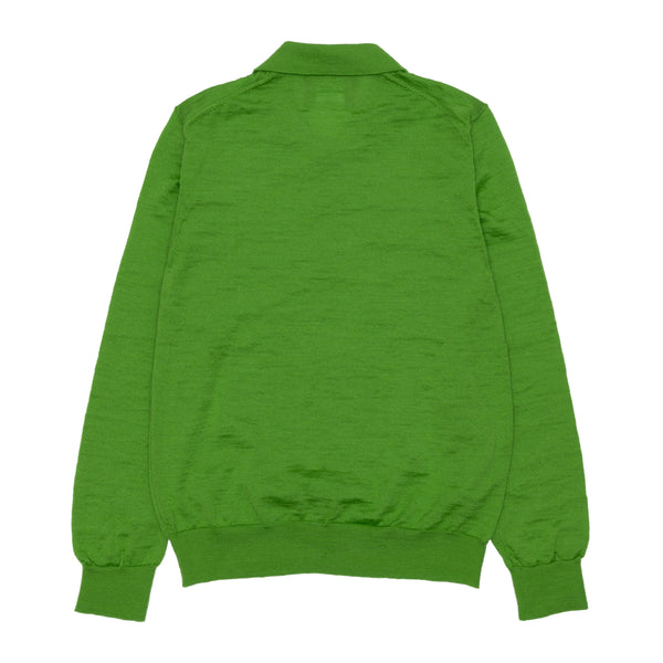THE BEATLES CDG - One Point Knit Polo - (Green)