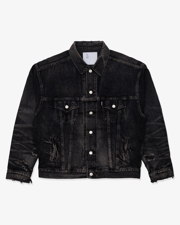 JUNYA WATANABE MAN - Cotton Denim Garment Treatednew Manual W Name - (Black)