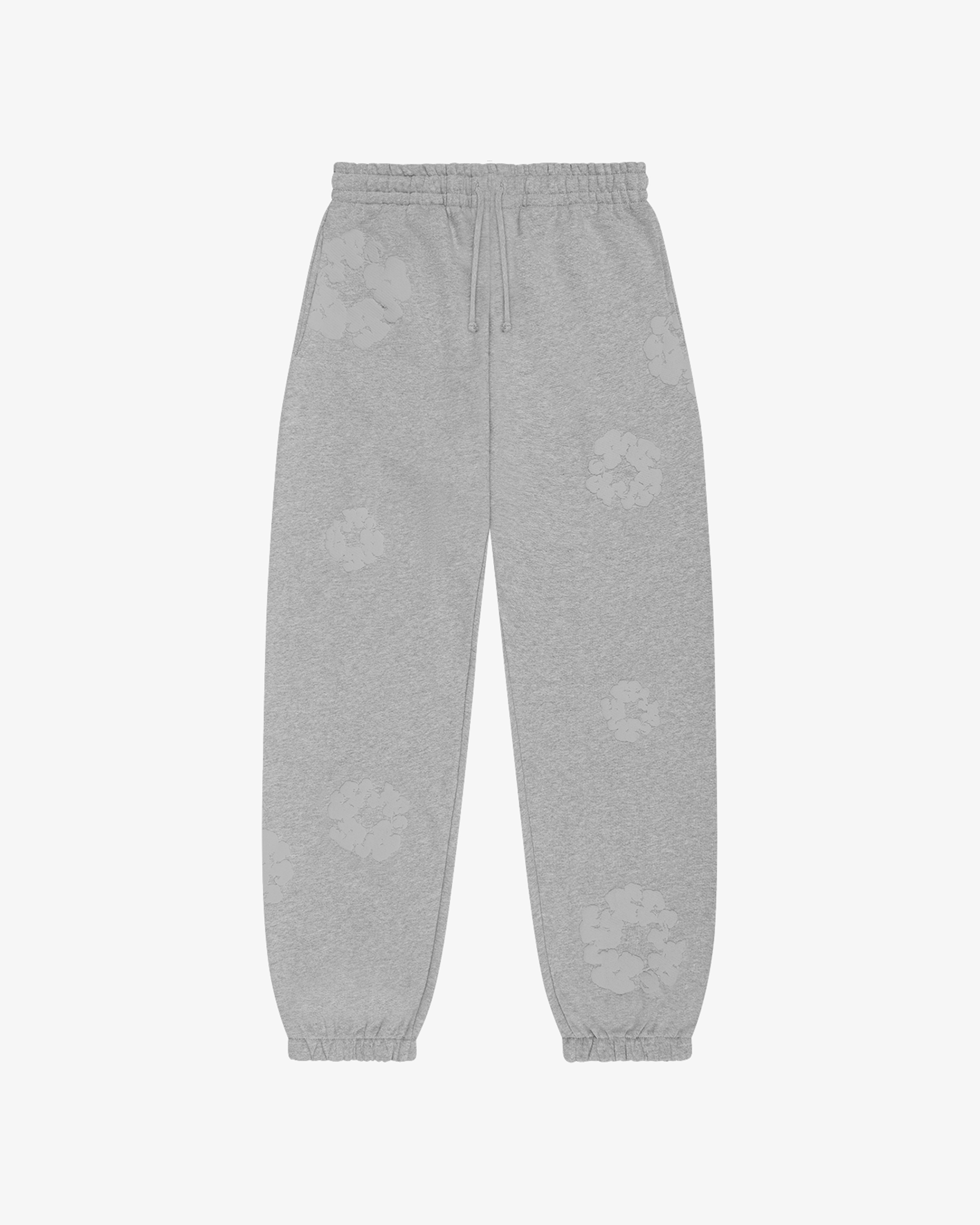 DENIM TEARS: Mono Wreath Sweatpant (Grey) | DSMG E-SHOP