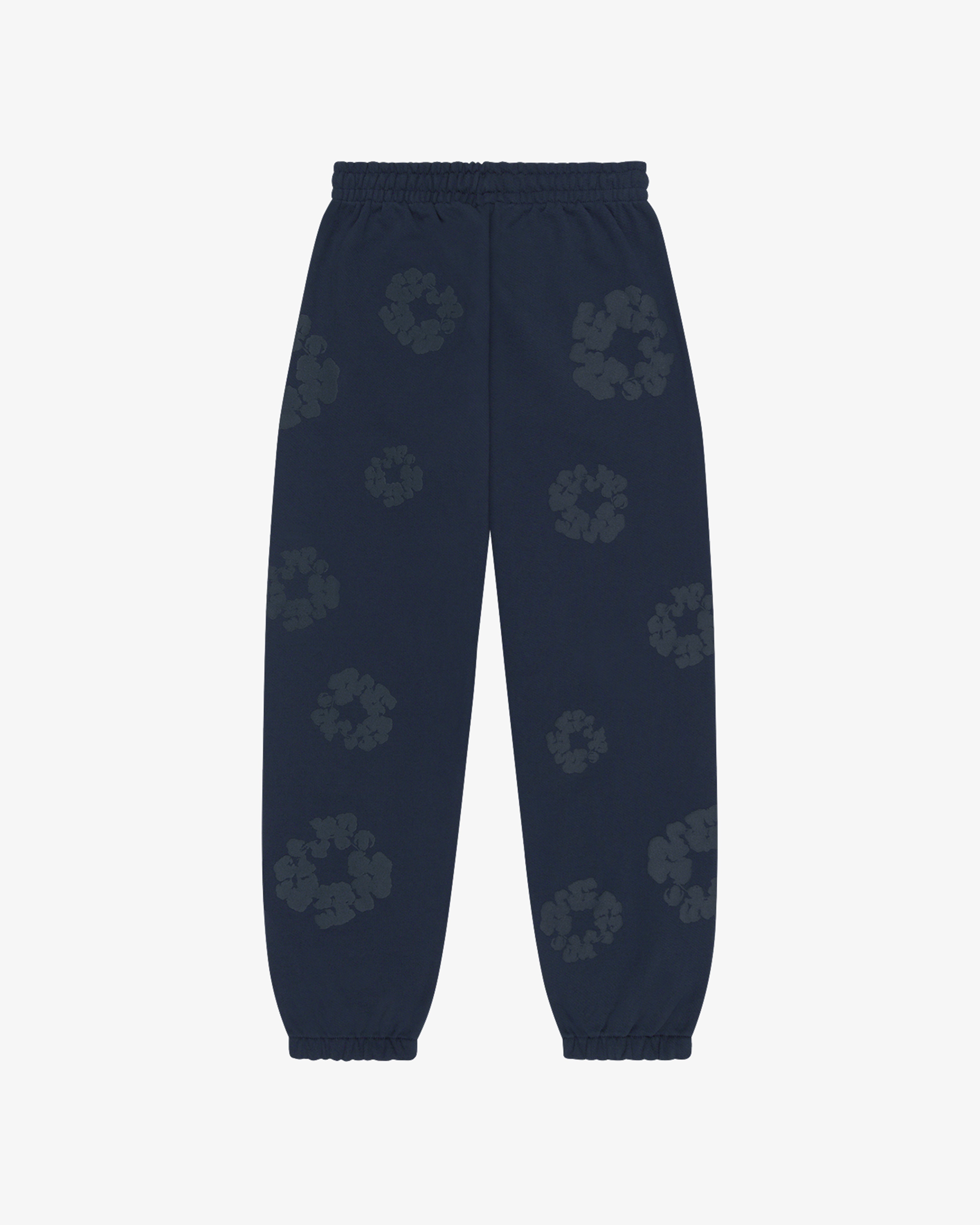 DENIM TEARS: Mono Wreath Sweatpant (Navy) | DSMG E-SHOP