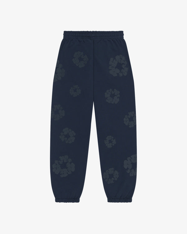 DENIM TEARS - Mono Wreath Sweatpant - (Navy)