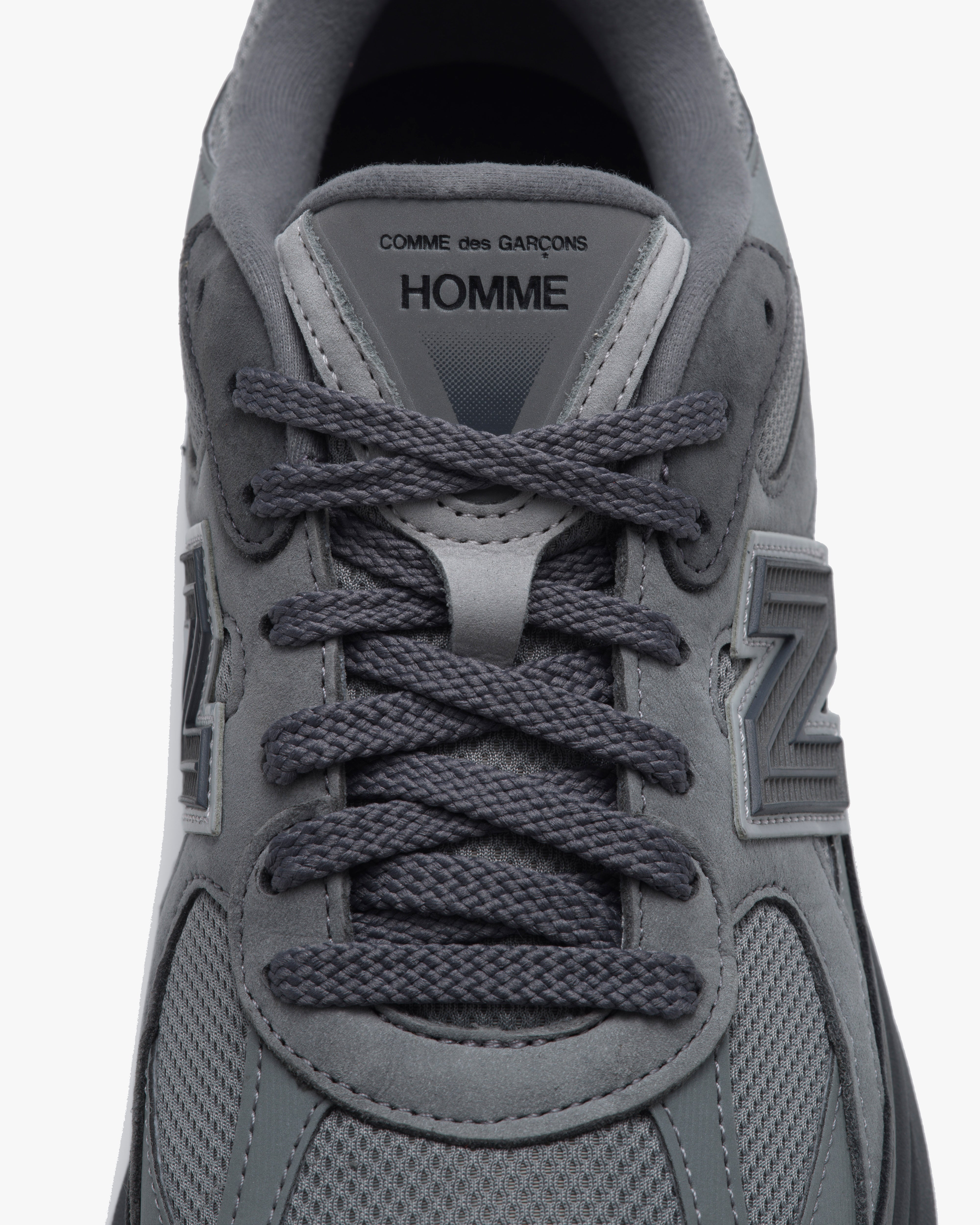 COMME des GARCONS HOMME: Synthetic Leather New Balance 2010V (Grey