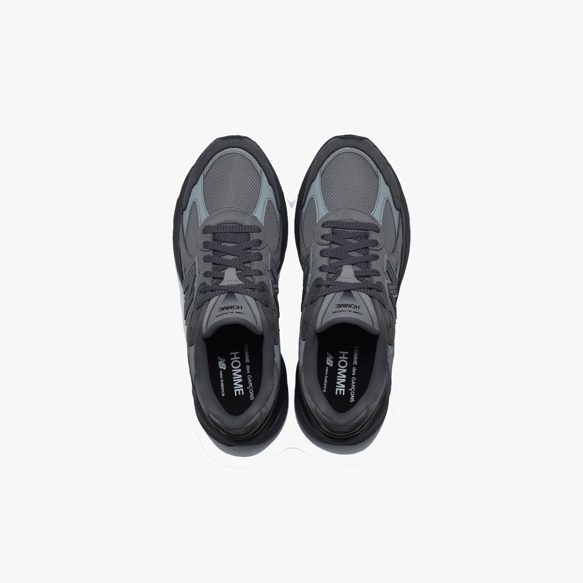COMME des GARCONS HOMME: Synthetic Leather New Balance 2010V (Grey
