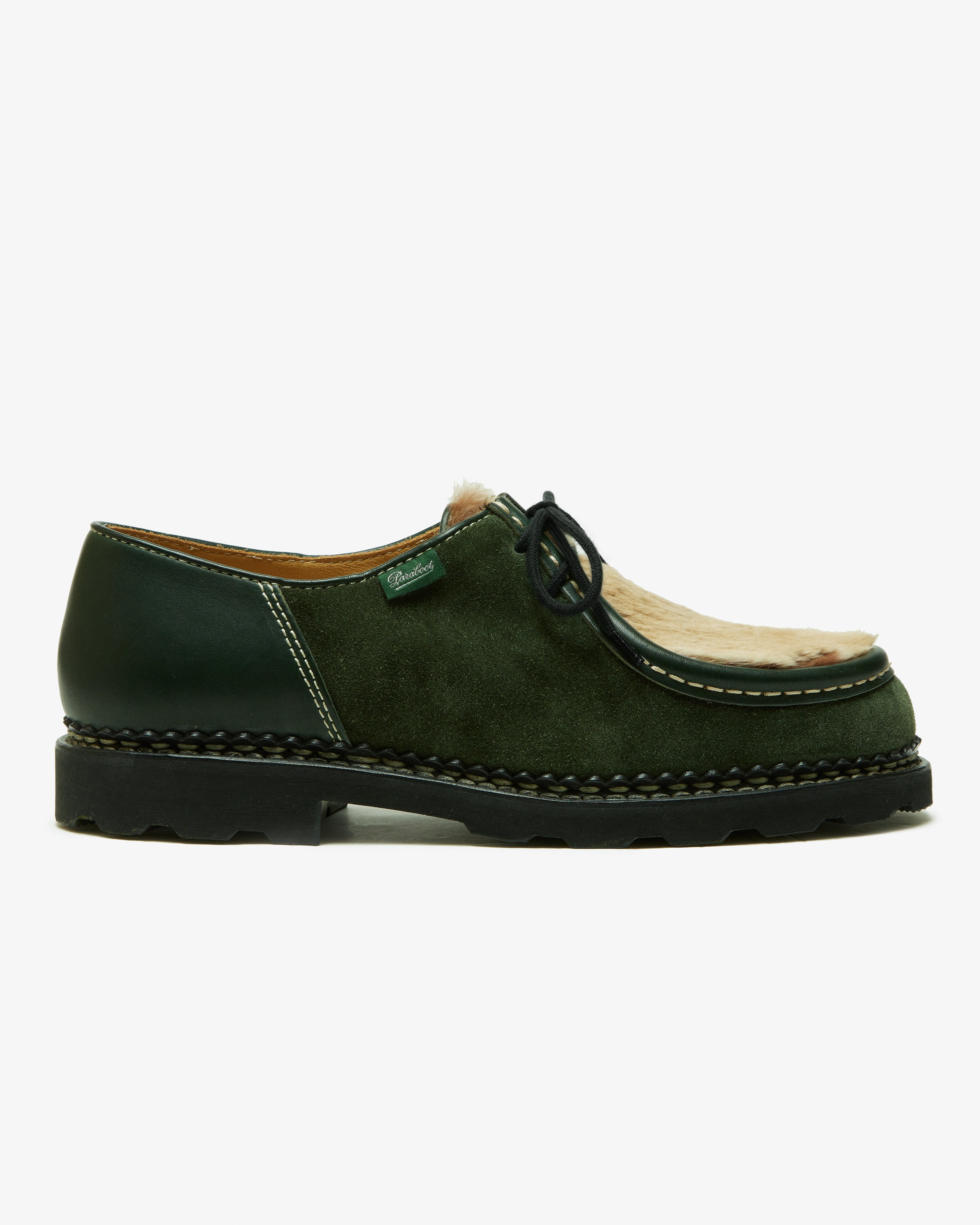 美品 Paraboot Michael 別注 オリーブグリーン 美品 Paraboot Michael 別注 オリーブグリーン