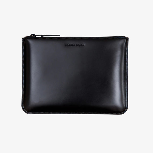 CDG WALLET - Very Black Pouch Large - (Black)